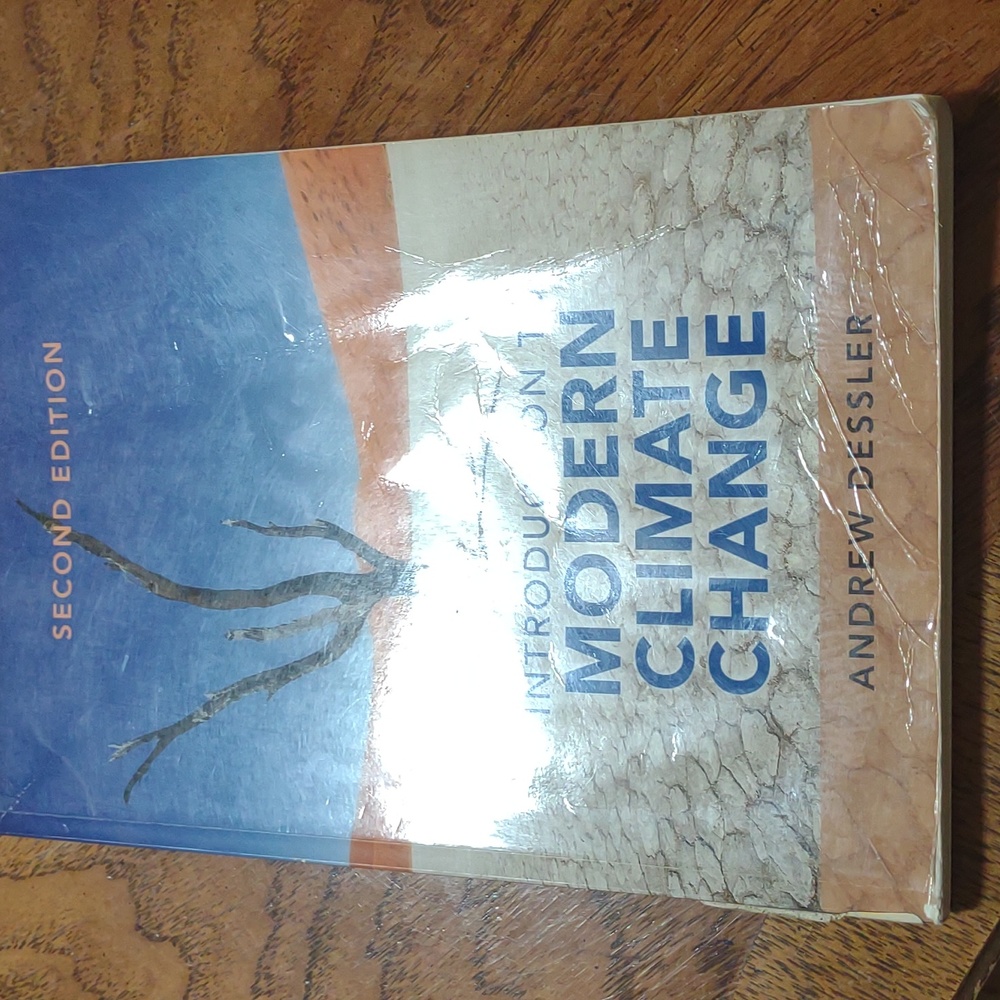 Introduction To Modern Climate Change (textbook)